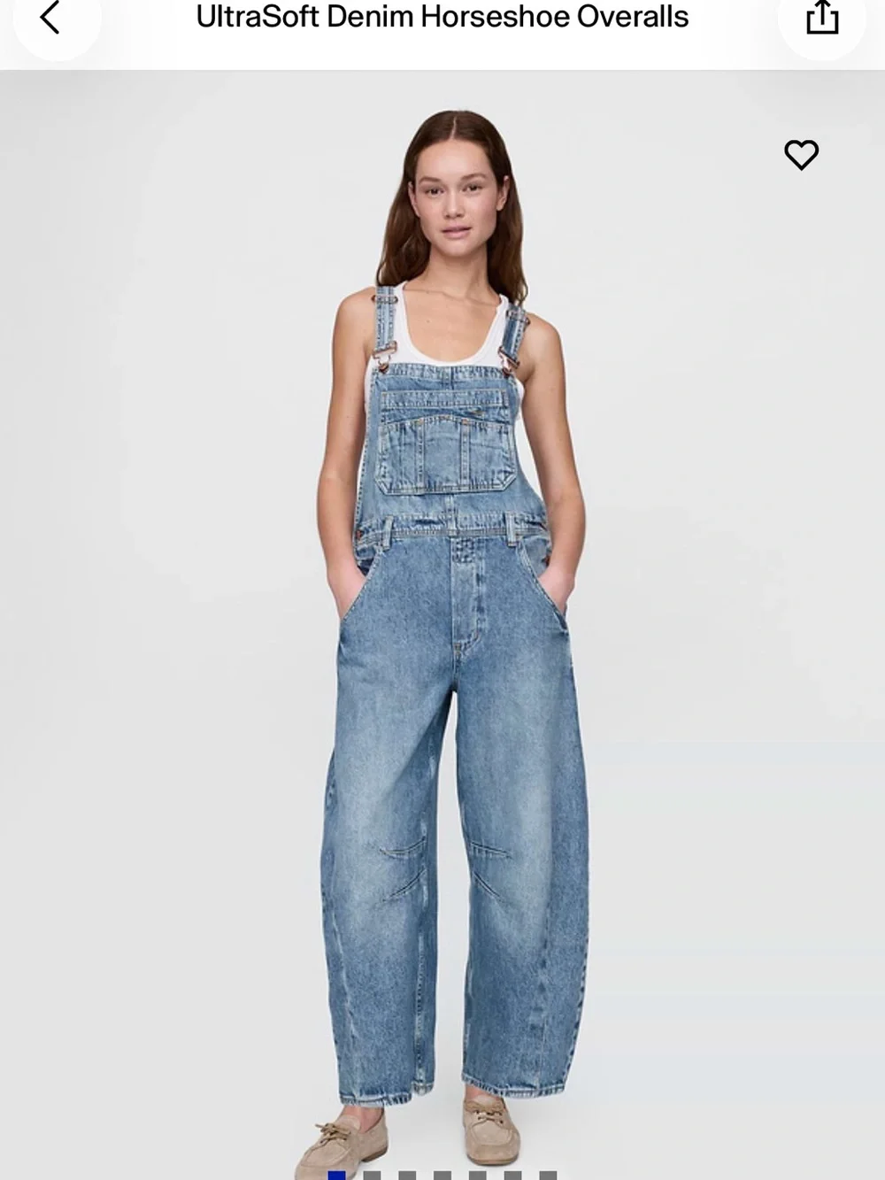 GAP Light Blue Denim Women's Overalls